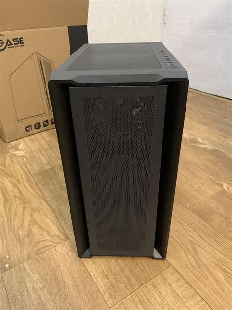 Корпус Powercase Alisio Micro X4B, черный (CAMIB-L4) — купить по низкой ...