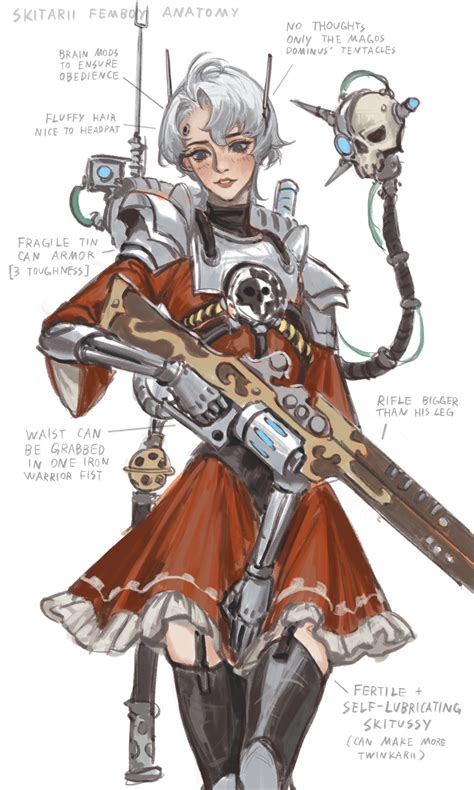 adeptus mechanicus (warhammer 40k) drawn by celestial_fang | Danbooru