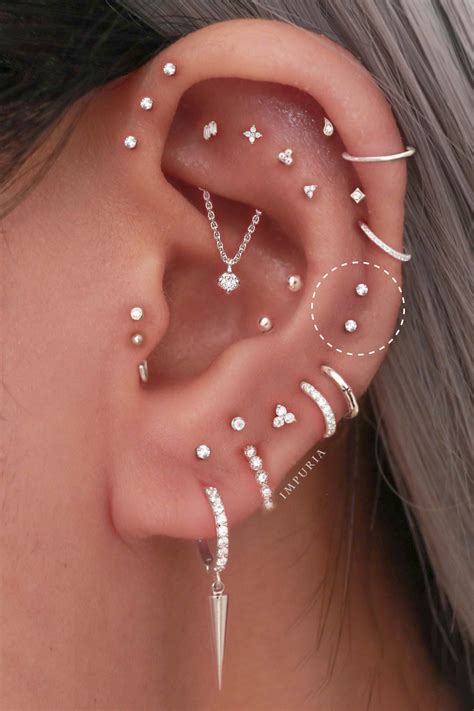 Helix Piercings: Everything you Need to Know - Impuria – Impuria Ear ...