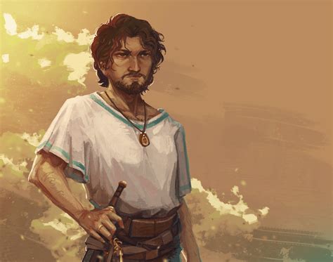 Here's my take on Odysseus! Fanart and character chart for Epic the ...