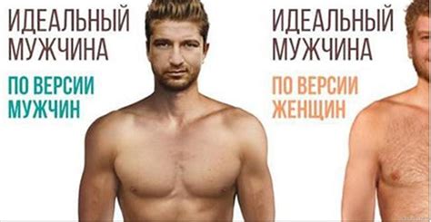 Они попросили мужчин и женщин составить фоторобот идеального мужчины ...