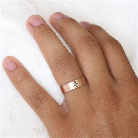 black and gold wedding ring men 5