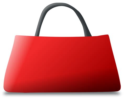 leather handbag - Openclipart