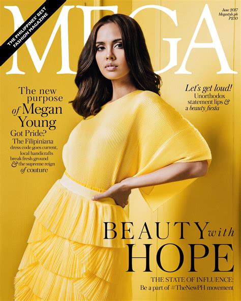 Mega Magazine on Twitter: "Beauty with HOPE. The PRINT cover of the