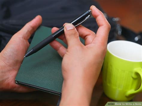 ways  write  note wikihow