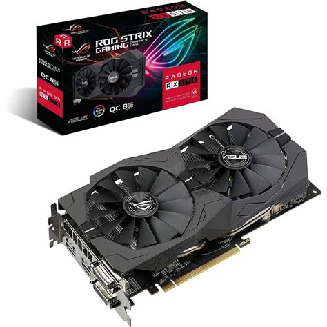 Asus ROG Strix Radeon RX 570 OC Gaming 8GB GDDR5 | PcComponentes.pt