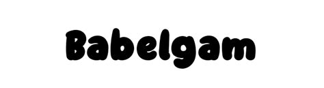 Babelgam Font - FFonts.net