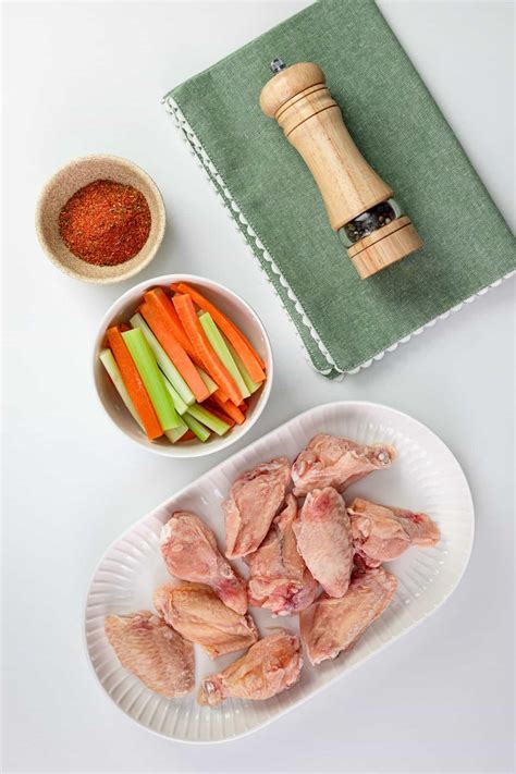 Air-Fryer Frozen Chicken Wings - Food Faith Fitness