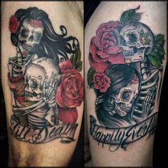 31 Kissing Couple Skull Tattoos ideas | skull tattoos, tattoos, skull