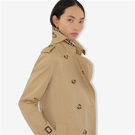 Long Kensington Heritage Trench Coat in Honey - Women | Burberry® Official