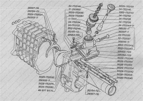 ГАЗ 2705 | 3302 Газель с 1994 года - каталог запасных частей коробки ...