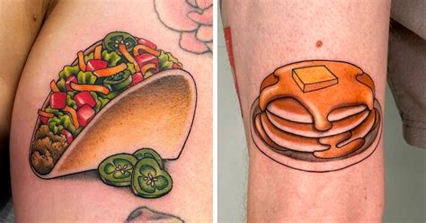 93 Delicious Food Tattoos That Got Us Hungry For Some Ink | Bored Panda