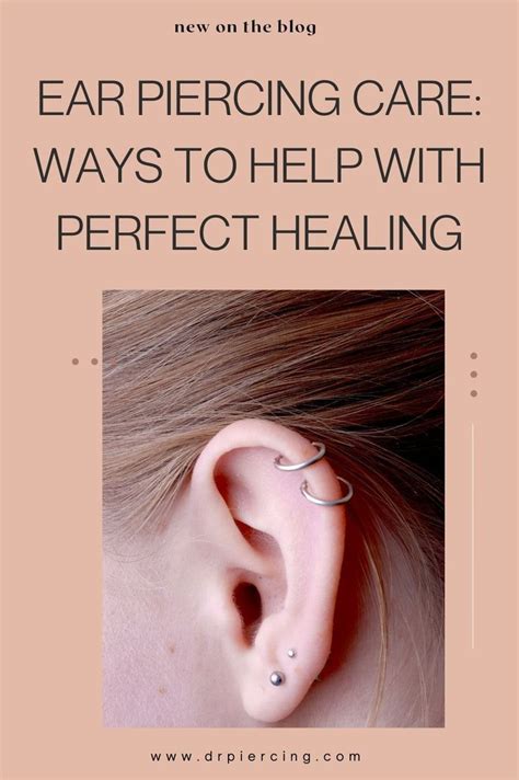 Ear piercing care ways to help with perfect healing – Artofit