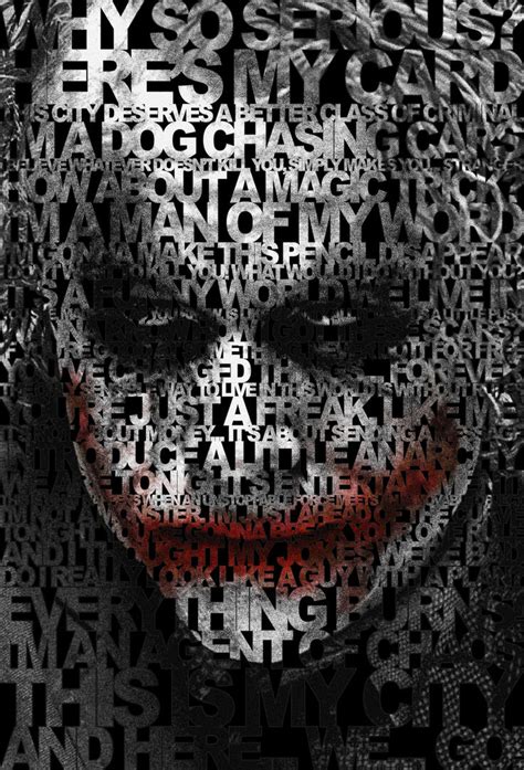 Joker's quotes poster by drMIERZWIAK on DeviantArt