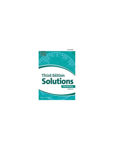 Solutions 3nd Edition Elementary Workbook & CD Pack