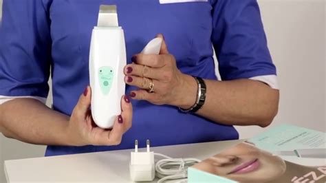 Аппарат для ультразвуковой чистки лица Gezatone Bio Sonic HS2307i - YouTube