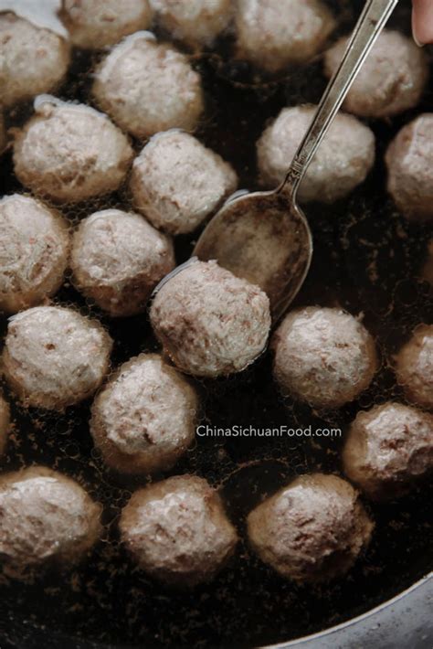 beef balls china sichuan food