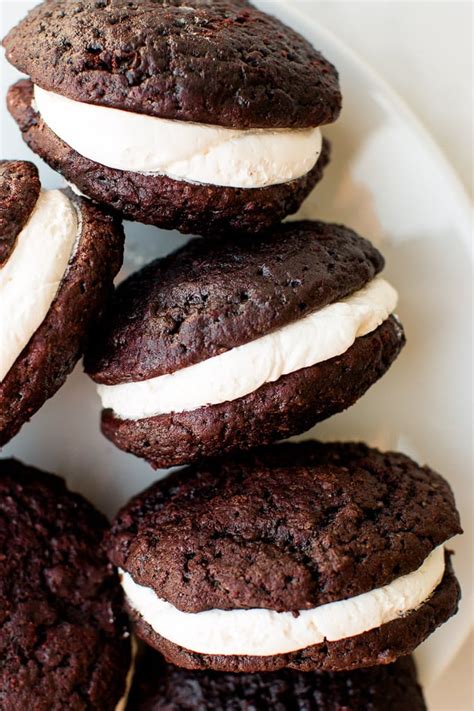 Classic Whoopie Pie Recipe with Filling - Pretty. Simple. Sweet.