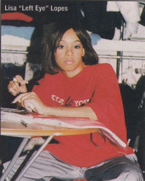 Rap Pages Magazine (July 1999) Lisa “Left Eye” Lopez attending Magic