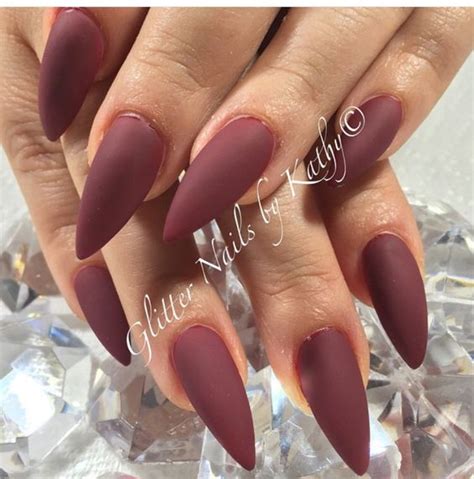 60+ Burgundy Nails That Redefine Elegance - TheFab20s