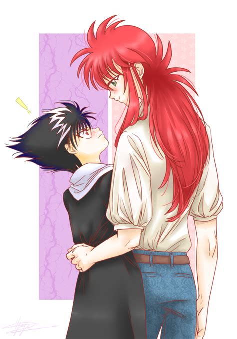 Hiei X Kurama - By Hjuju by Hjuju on DeviantArt