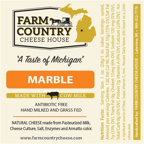 marble cheese farm country cheese
