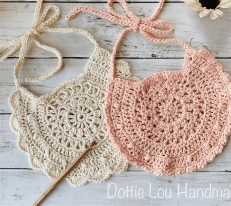 Modern Crochet Baby Bibs just for you!