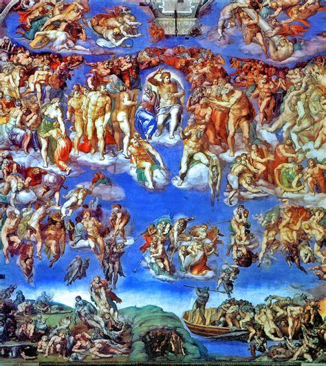 The Last Judgement (Michelangelo) > Painting Analysis