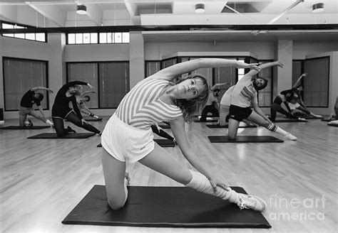 Aerobics Class, C.1980s Photograph by H. Armstrong Roberts/ClassicStock ...