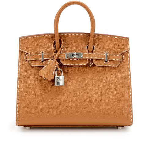 Hermès Gold Epsom Sellier Birkin 25 Palladium Hardware, 2022 Available ...