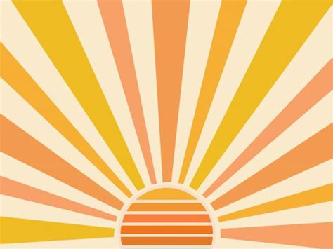 Sun Retro Background (PNG) | OnlyGFX.com