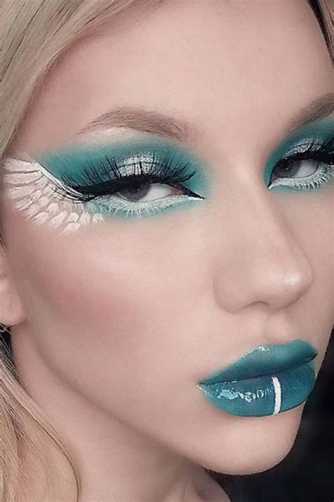 18 Halloween Angel Makeup Ideas | Angel makeup, Jewel makeup, Eye ...