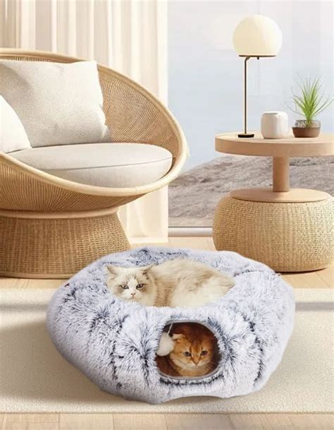 лежанка для кошек, тоннель для кошек игровой, домик для кошки, 3 в 1 ...