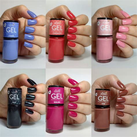 Esmalte Gel Sem Cabine - Esmalte Bella Brazil EFEITO GEL *Seca Sem Cabine* 9ml | Shopee Brasil