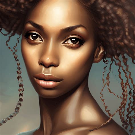 Beautiful Flawless Skin Sticker · Creative Fabrica