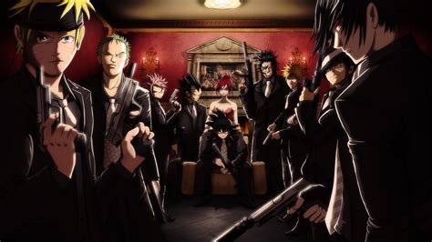 Anime Bleach Fairy Tail Funny Gangsters Guns Kurosaki