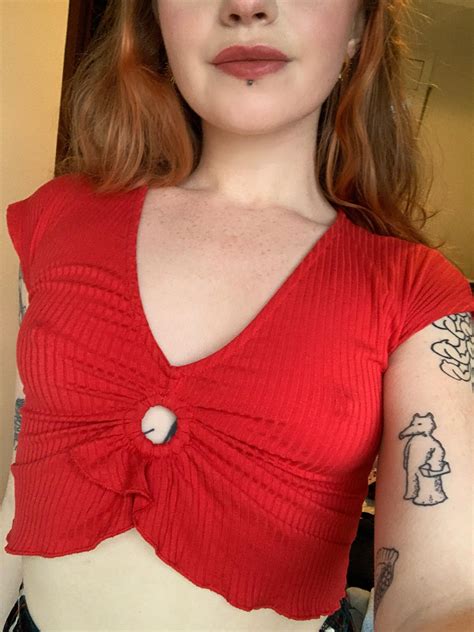 I never wear a bra, but particularly like this top with the braless