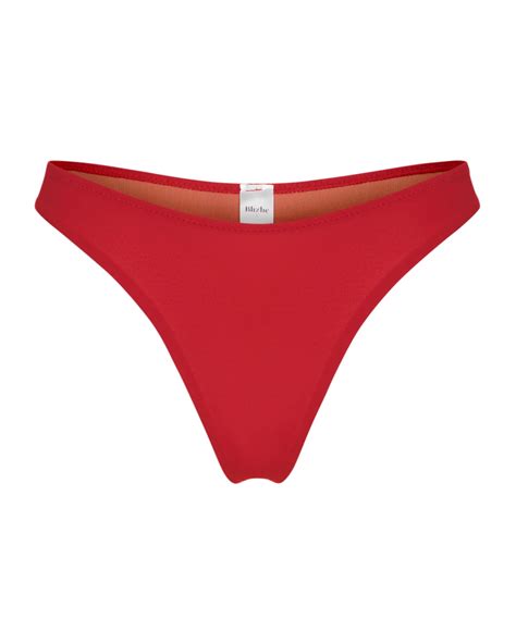 Купальник Double Red плавки стринги