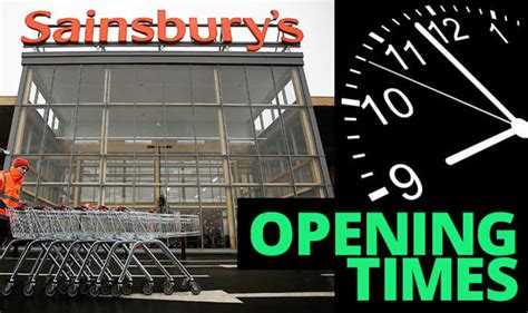 Sainsbury’s opening times: When is YOUR local store open? | Express.co.uk