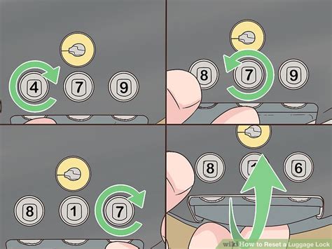how to change code on luggage lock