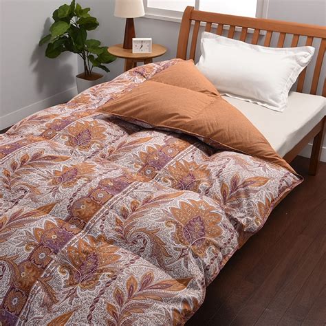 【お試し価格】羽毛掛けふとん[グース](（シングル）150x210cm オレンジ): 掛け布団│西川公式オンラインショップ 寝具通販サイト