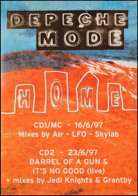 Depeche Mode "Home" 1997