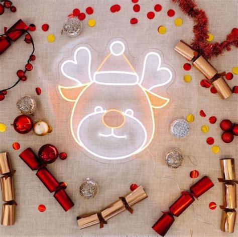 Reindeer Neon Light | LED Neon Christmas Decorations for Sale