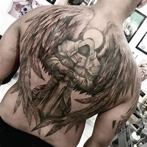 Tatuagens Anjos Guerreiros