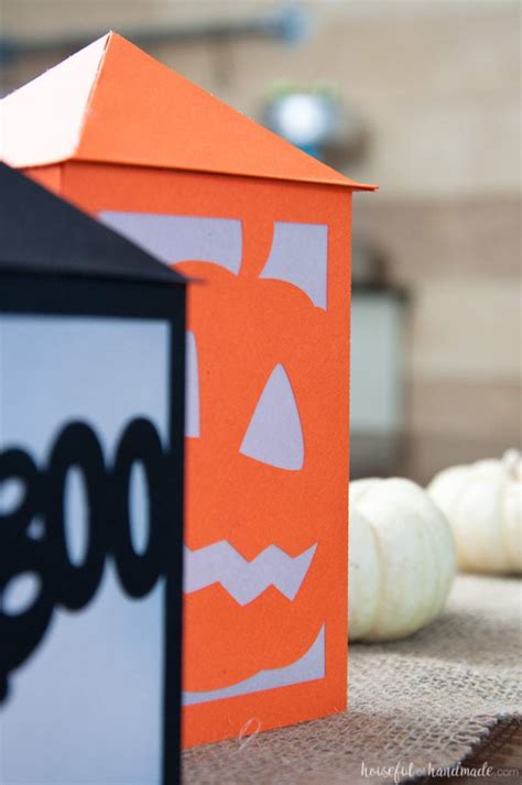 DIY Paper Halloween Lanterns • Crafting my Home