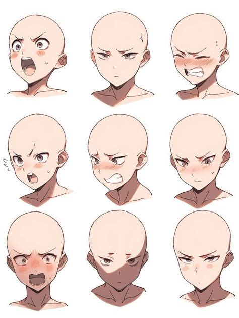 anime facial expressions