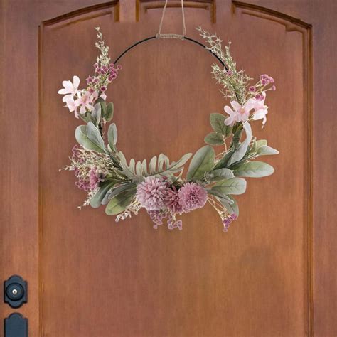 Artificial Flower Wreath Garland Simulation Handcrafted Table