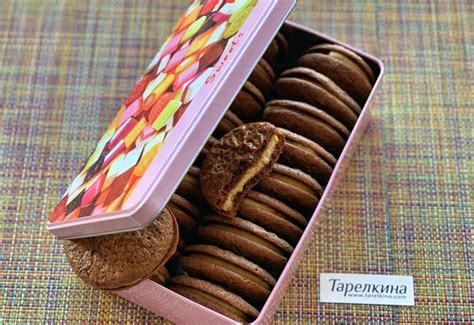 Печенье-сэндвич с арахисовым кремом рецепт от Тарелкиной