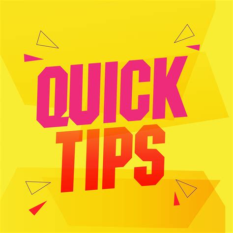 quick tips composition  flat design  vector art  vecteezy