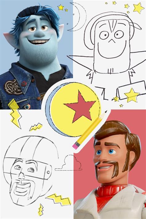 How To Draw Pixar Characters